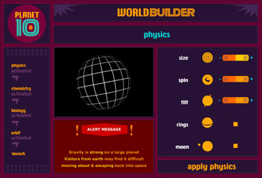 Planet 10 World Builder