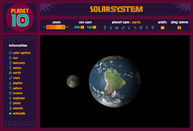 Planet 10 Solar System Explorer